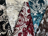 Velvet Fabric Verona Full Silk Printed Aluminium