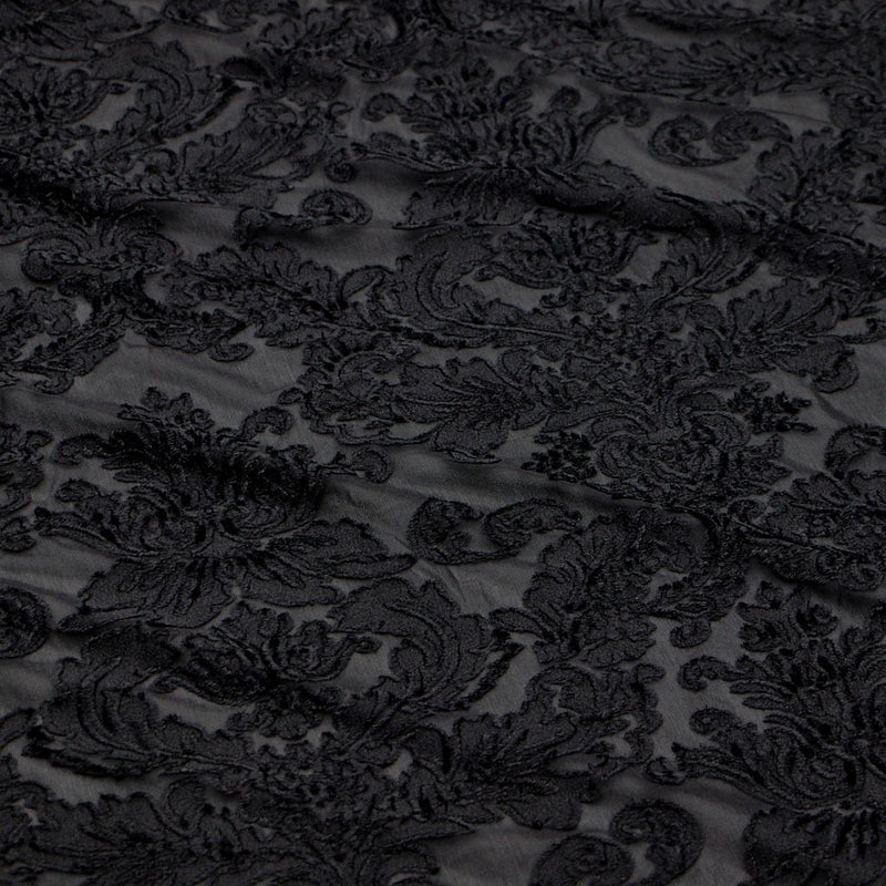 Burn Out Stretch Velvet