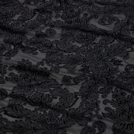 Burn Out Stretch Velvet