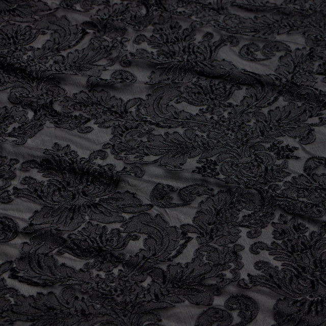 Burn Out Stretch Velvet
