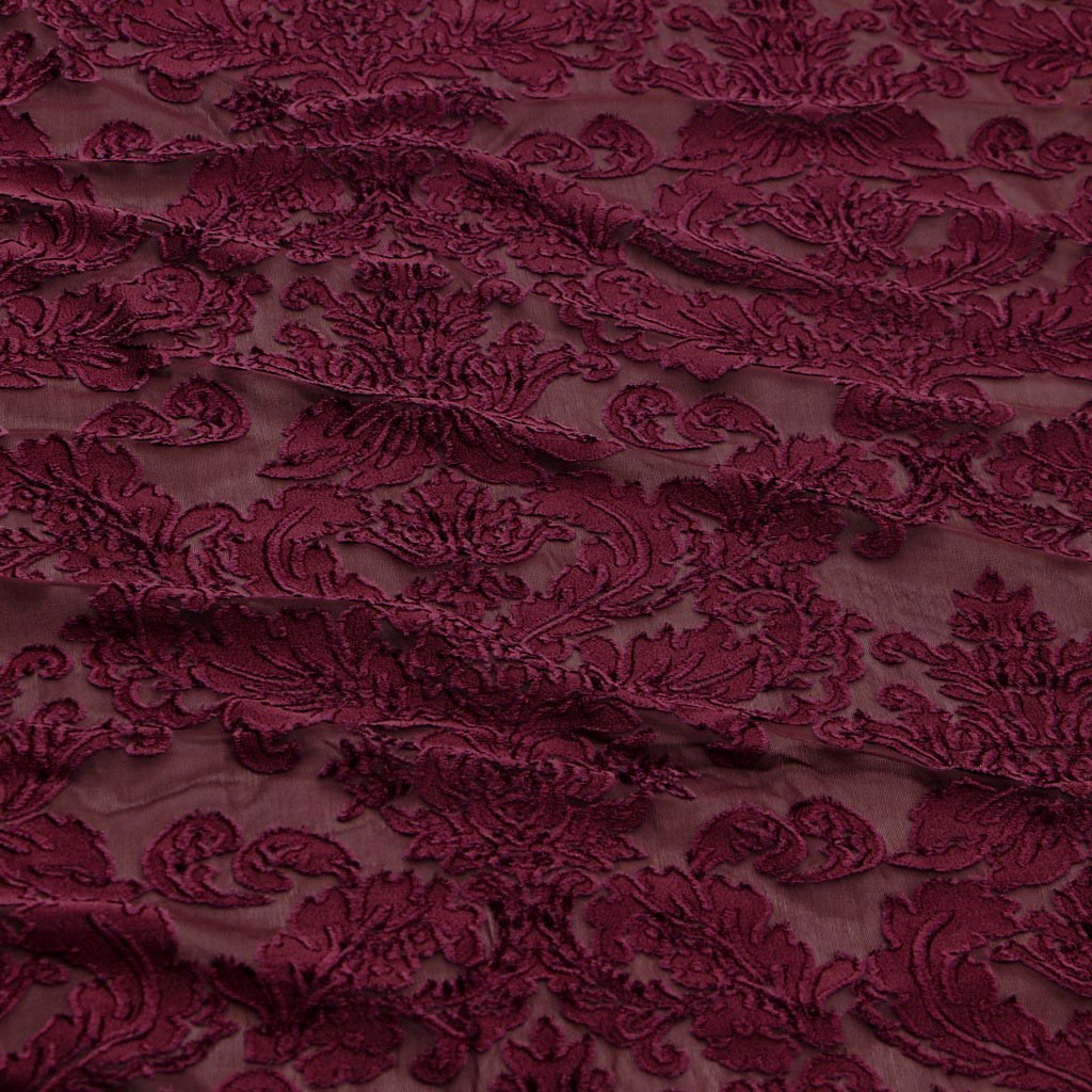 Burn Out Stretch Velvet