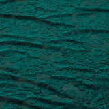 Versailles Burn Out Stretch Velvet Fabric - Black, Burgundy, Emerald, Navy, 56/58" Width (1 Yard)