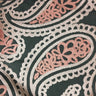 Cut Velvet Upholstery Fabric Victoria Bold Paisley