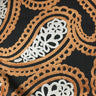 Cut Velvet Upholstery Fabric Victoria Bold Paisley
