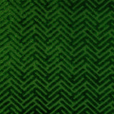 Burnout Velvet Upholstery Fabric Geometric Arrow Pattern