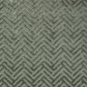 Burnout Velvet Upholstery Fabric Geometric Arrow Pattern