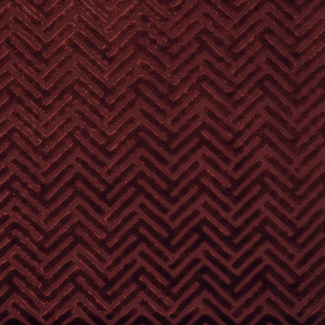 Burnout Velvet Upholstery Fabric Geometric Arrow Pattern