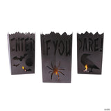Vintage Metal Luminary Halloween Decorations - 3 Pc.