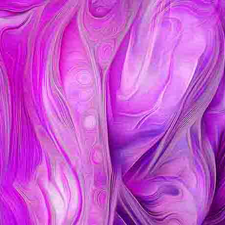 Cotton Fabric Violet Horizons Ombre Wave 44/45"