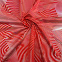 Holographic Spandex Fabric Black Silver