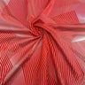 Holographic Spandex Fabric Black Silver
