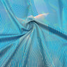 Holographic Spandex Fabric Black Silver