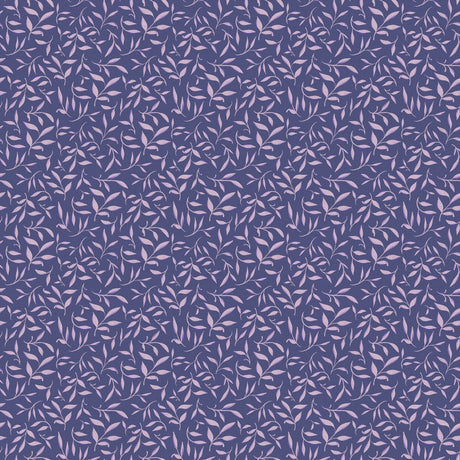 Quilting Cotton Visions Vines on Purple Paintbrush Studio