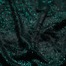 Vivian Glitter Printed Stretch Velvet Fabric - Black/Copper, Black/Olive, Black/Green, Black/Pink, Black/Blue Multicolored, Black/Multicolored, Black/Fuchsia Multicolored, 58/60" Width (1 Yard)