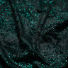 Vivian Glitter Printed Stretch Velvet Fabric - Black/Copper, Black/Olive, Black/Green, Black/Pink, Black/Blue Multicolored, Black/Multicolored, Black/Fuchsia Multicolored, 58/60" Width (1 Yard)
