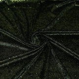 Vivian Glitter Printed Stretch Velvet Fabric - Black/Copper, Black/Olive, Black/Green, Black/Pink, Black/Blue Multicolored, Black/Multicolored, Black/Fuchsia Multicolored, 58/60" Width (1 Yard)