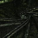 Vivian Glitter Printed Stretch Velvet Fabric - Black/Copper, Black/Olive, Black/Green, Black/Pink, Black/Blue Multicolored, Black/Multicolored, Black/Fuchsia Multicolored, 58/60" Width (1 Yard)