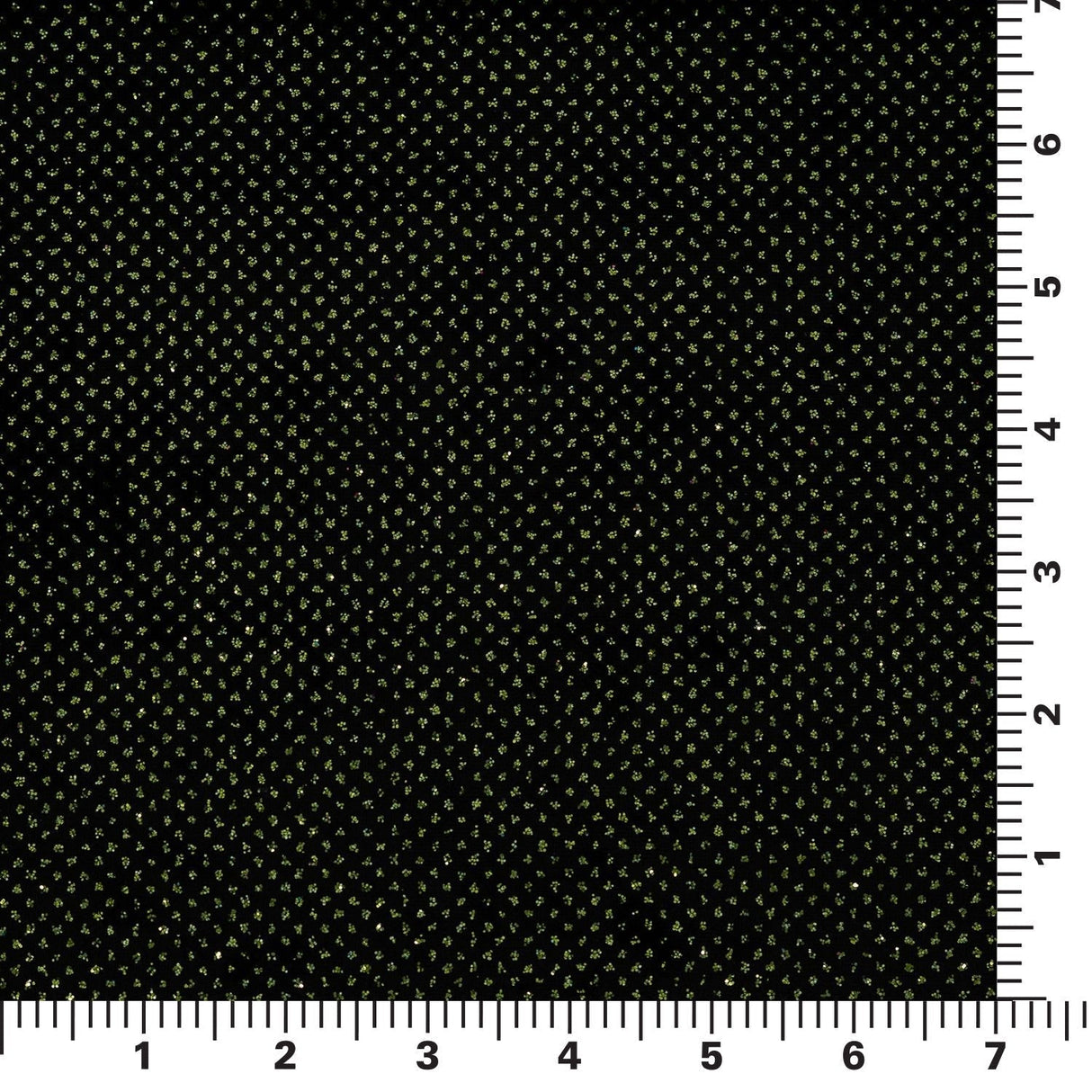 Vivian Glitter Printed Stretch Velvet Fabric - Black/Copper, Black/Olive, Black/Green, Black/Pink, Black/Blue Multicolored, Black/Multicolored, Black/Fuchsia Multicolored, 58/60" Width (1 Yard)