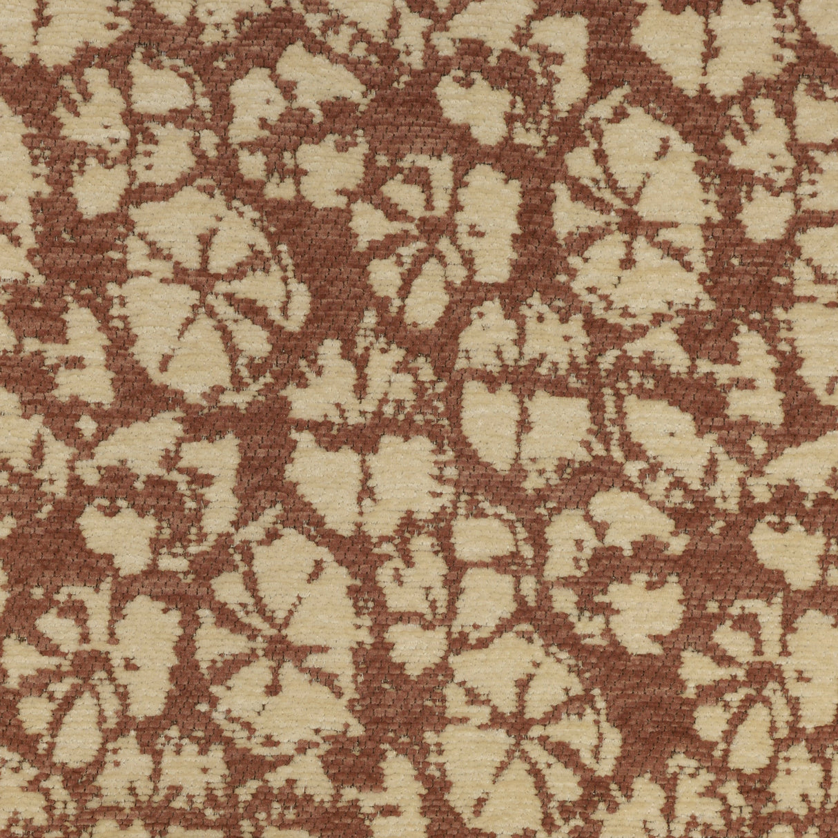 Chenille Jacquard Upholstery Fabric Vivian Flower Theme