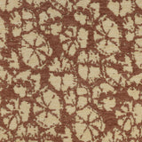 Chenille Jacquard Upholstery Fabric Vivian Flower Theme