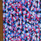 Swim Knit Nylon Spandex Vivid Abstract Print