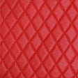 Red Grain Texture Quilted Vinyl Fabrics,