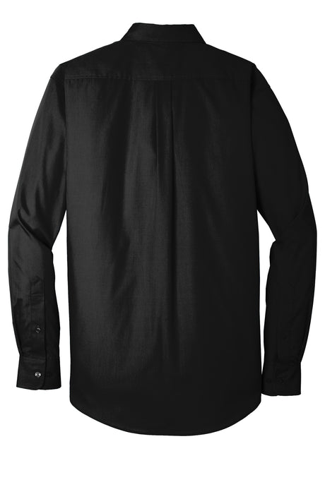Men's Long Sleeve Carefree Poplin Shirt