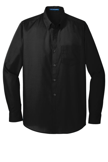 Men's Long Sleeve Carefree Poplin Shirt