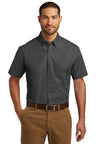 Port Authority® Short Sleeve Carefree Poplin Shirt