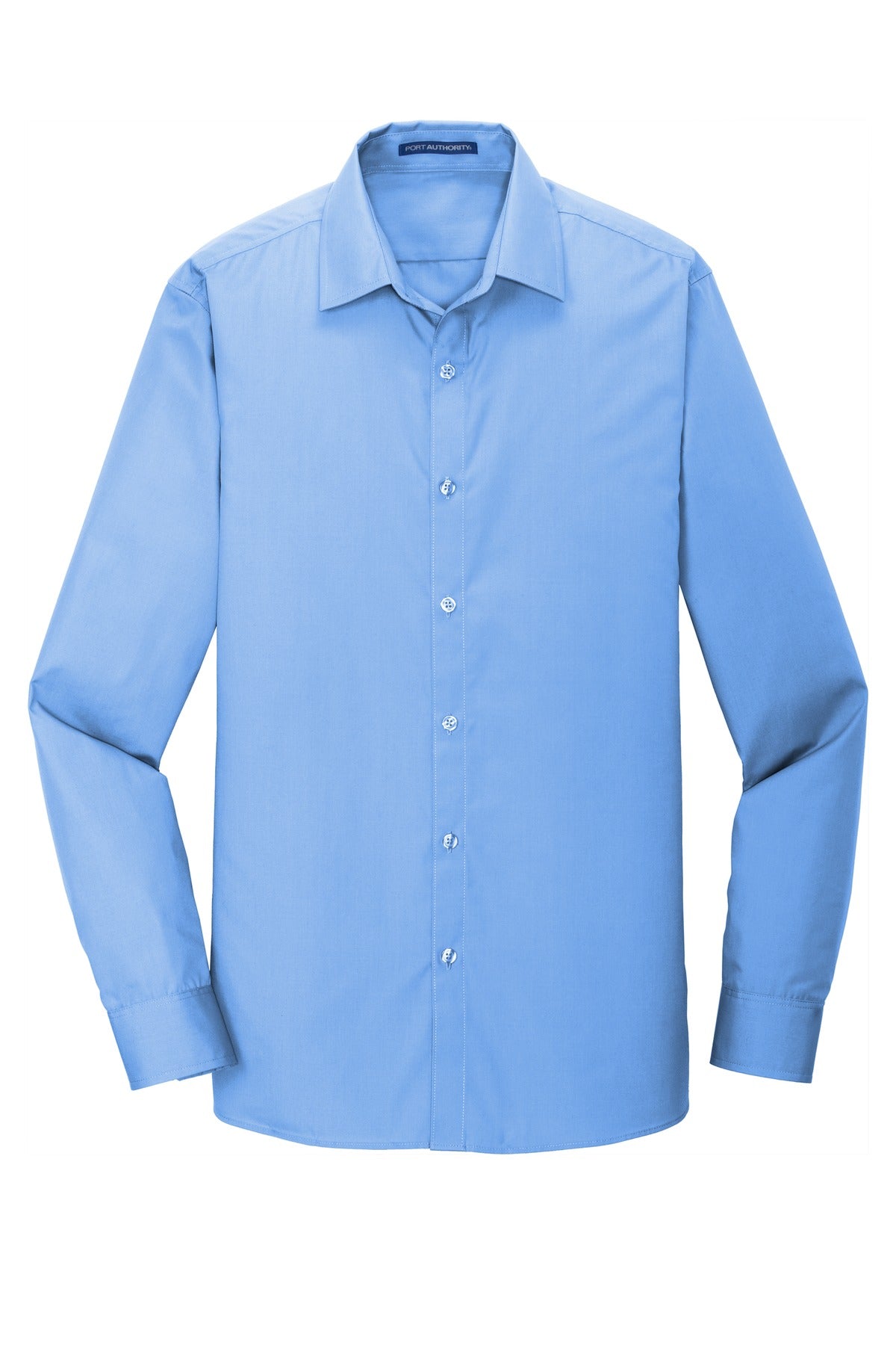 Port Authority ® Slim Fit Carefree Poplin Shirt