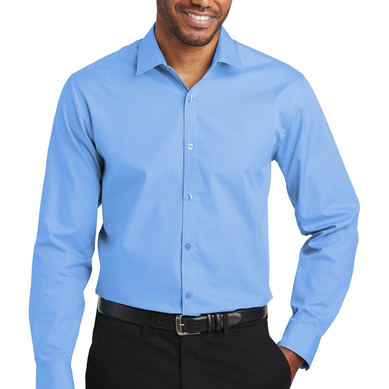 Slim Fit Carefree Poplin Shirt