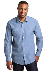 Port Authority® Slub Chambray Shirt