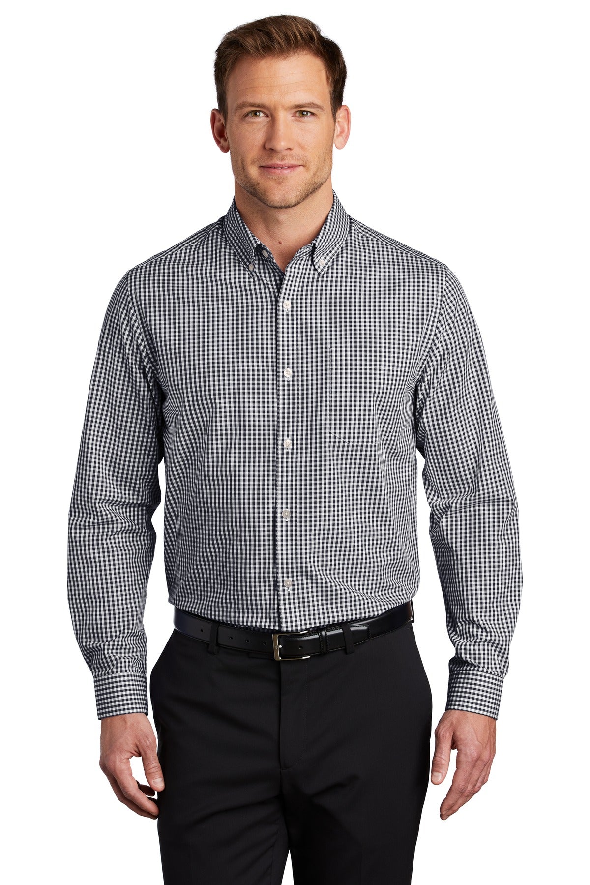 Port Authority ® Broadcloth Gingham Easy Care Shirt