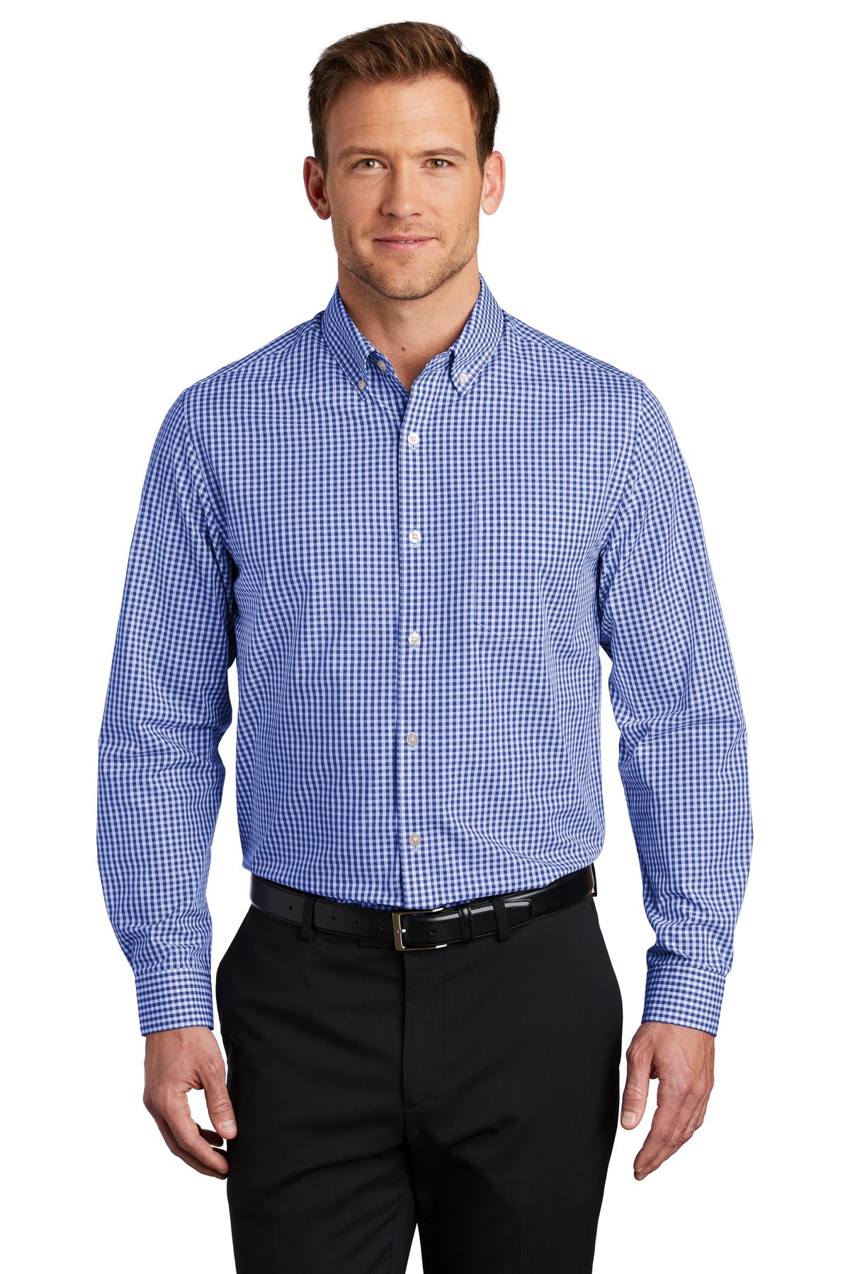 Port Authority ® Broadcloth Gingham Easy Care Shirt