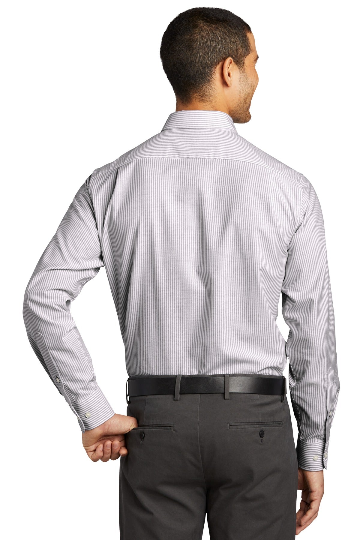 Port Authority ® SuperPro ™ Oxford Stripe Shirt