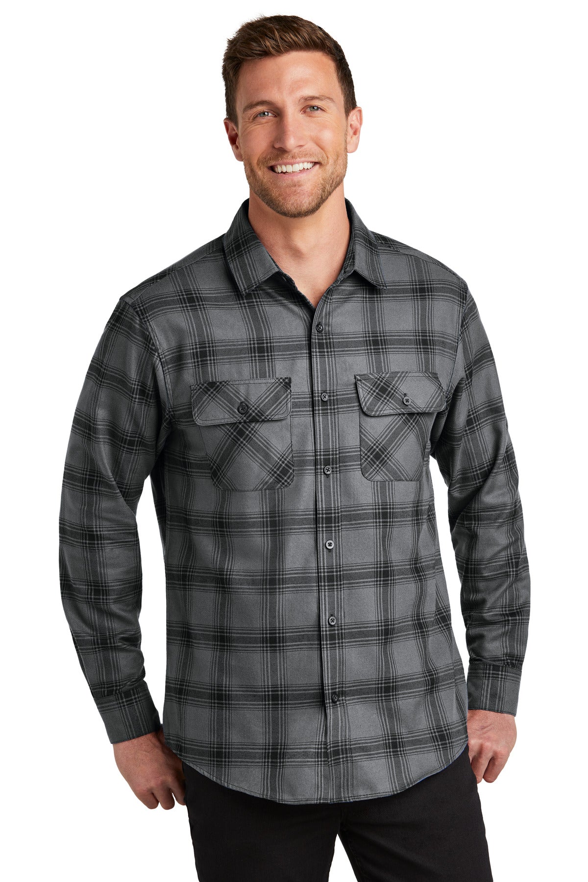 Port Authority® Plaid Flannel Shirt