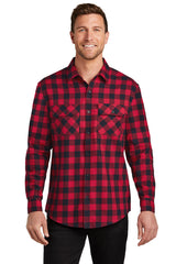 Port Authority® Plaid Flannel Shirt