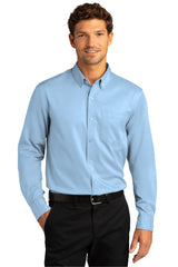 Port Authority® Long Sleeve SuperPro React™ Twill Shirt