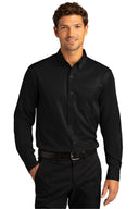 Port Authority® Long Sleeve SuperPro React Twill Shirt