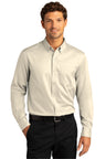 Port Authority® Long Sleeve SuperPro React™ Twill Shirt