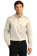 Port Authority® Long Sleeve SuperPro React Twill Shirt