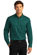 Port Authority® Long Sleeve SuperPro React Twill Shirt