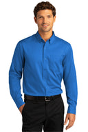 Port Authority® Long Sleeve SuperPro React Twill Shirt