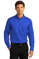 Port Authority® Long Sleeve SuperPro React Twill Shirt