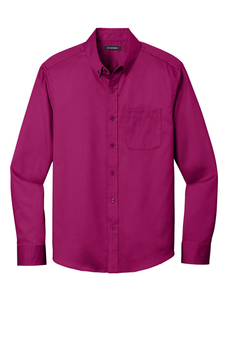 Port Authority® Long Sleeve SuperPro React Twill Shirt