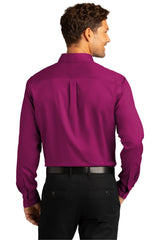 Port Authority® Long Sleeve SuperPro React™ Twill Shirt