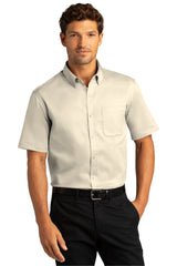 Port Authority® Short Sleeve SuperPro React™ Twill Shirt