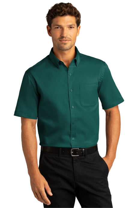 Port Authority® Short Sleeve SuperPro React™ Twill Shirt