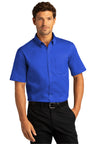 Port Authority® Short Sleeve SuperPro React™ Twill Shirt