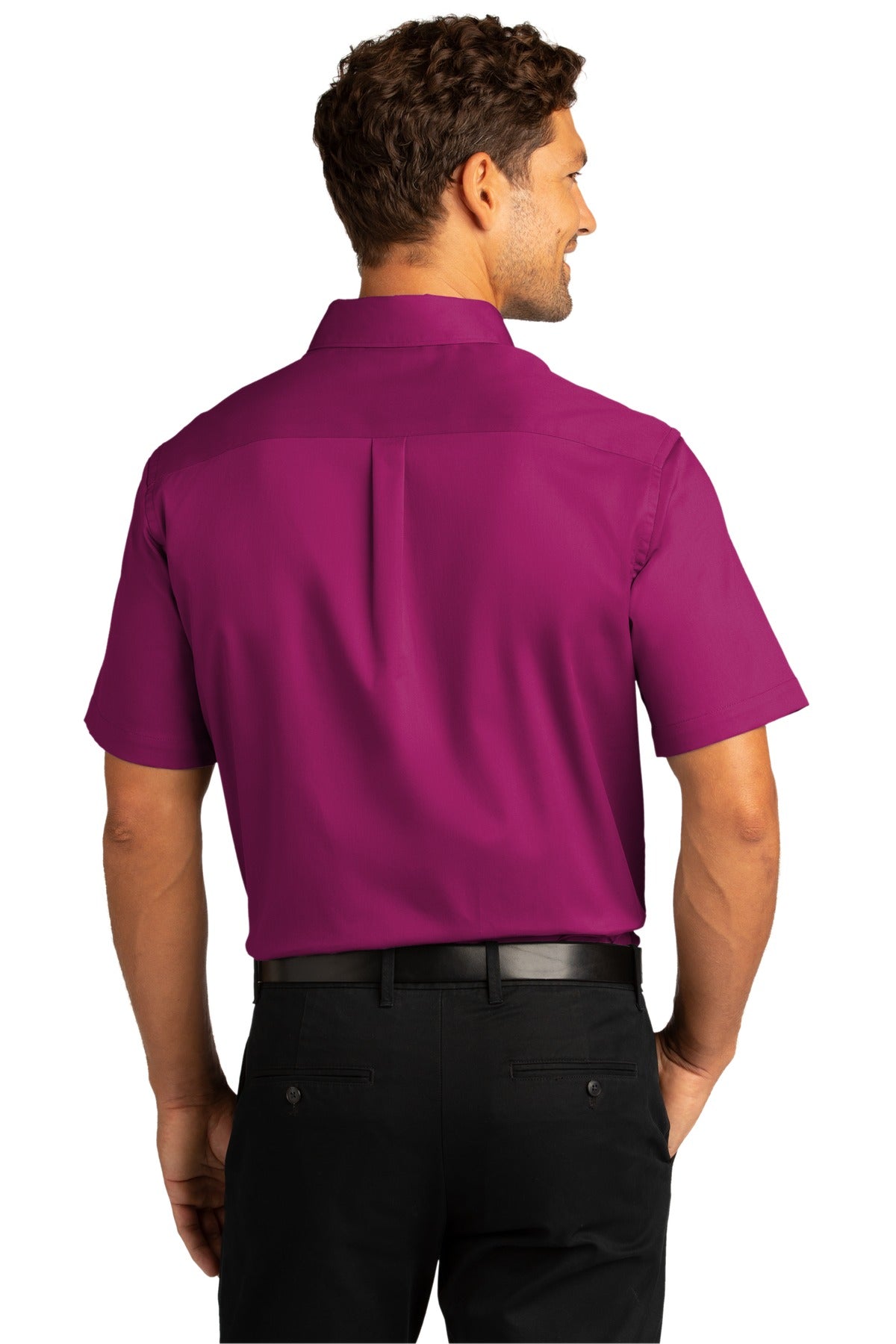 Port Authority® Short Sleeve SuperPro React™ Twill Shirt